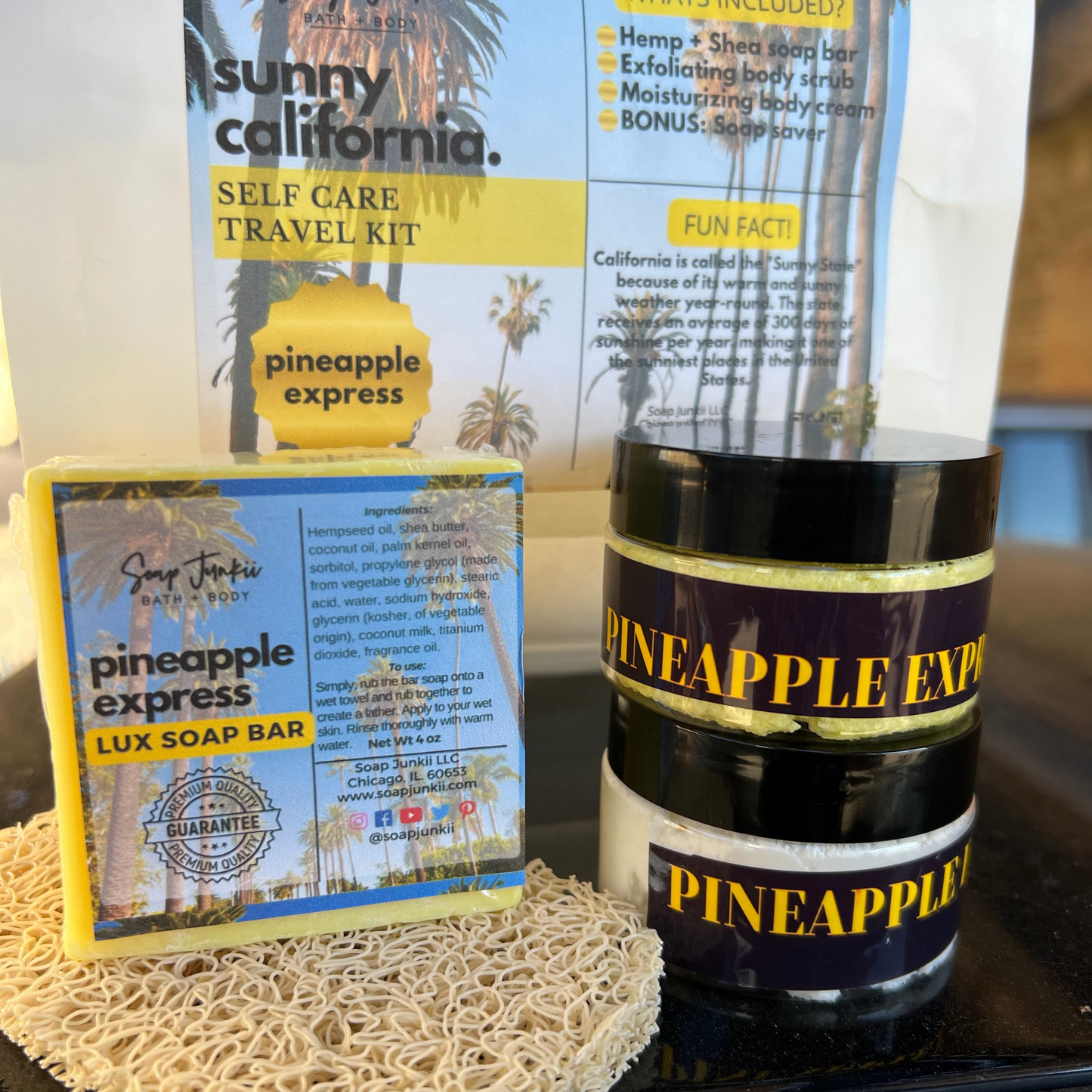 Sunny in Cali Selfcare Travel Kit