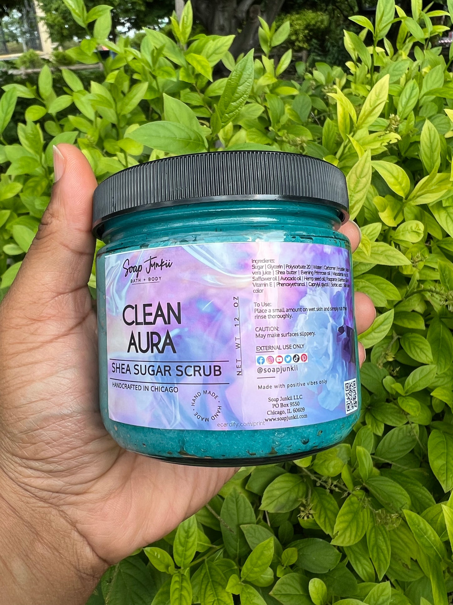 Clean Aura Shea Body Scrub
