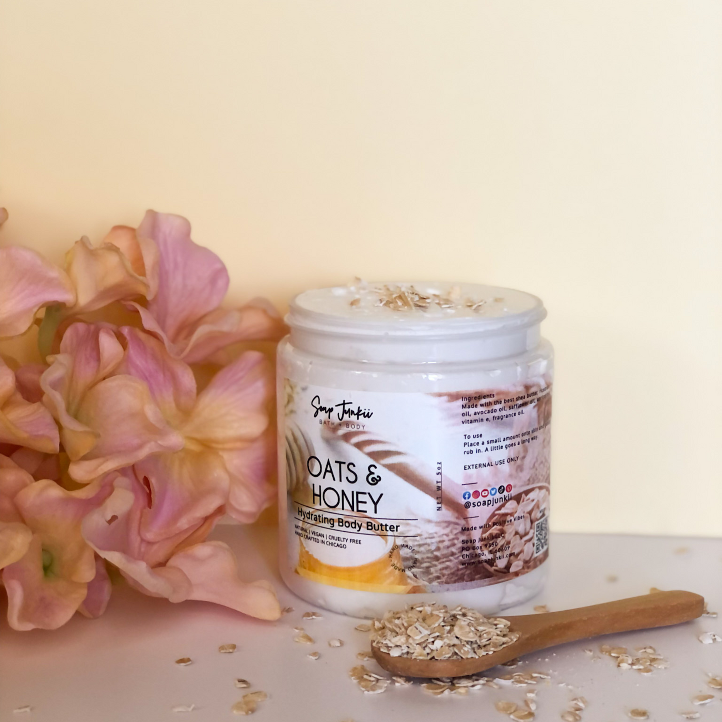 Oats and Honey Body Butter