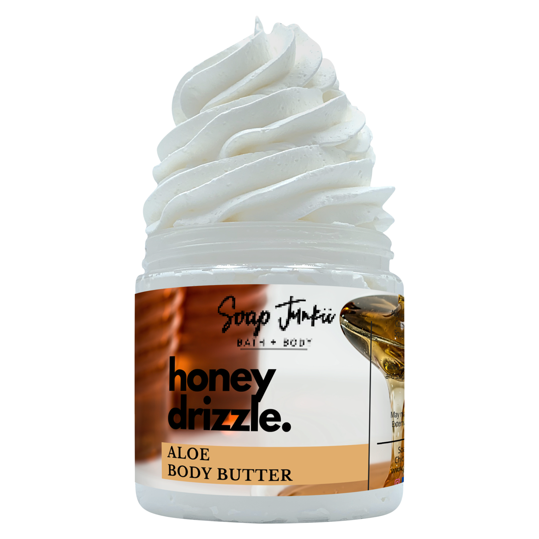 Honey Drizzle Aloe Body Butter Soap Junkii Bath & Body