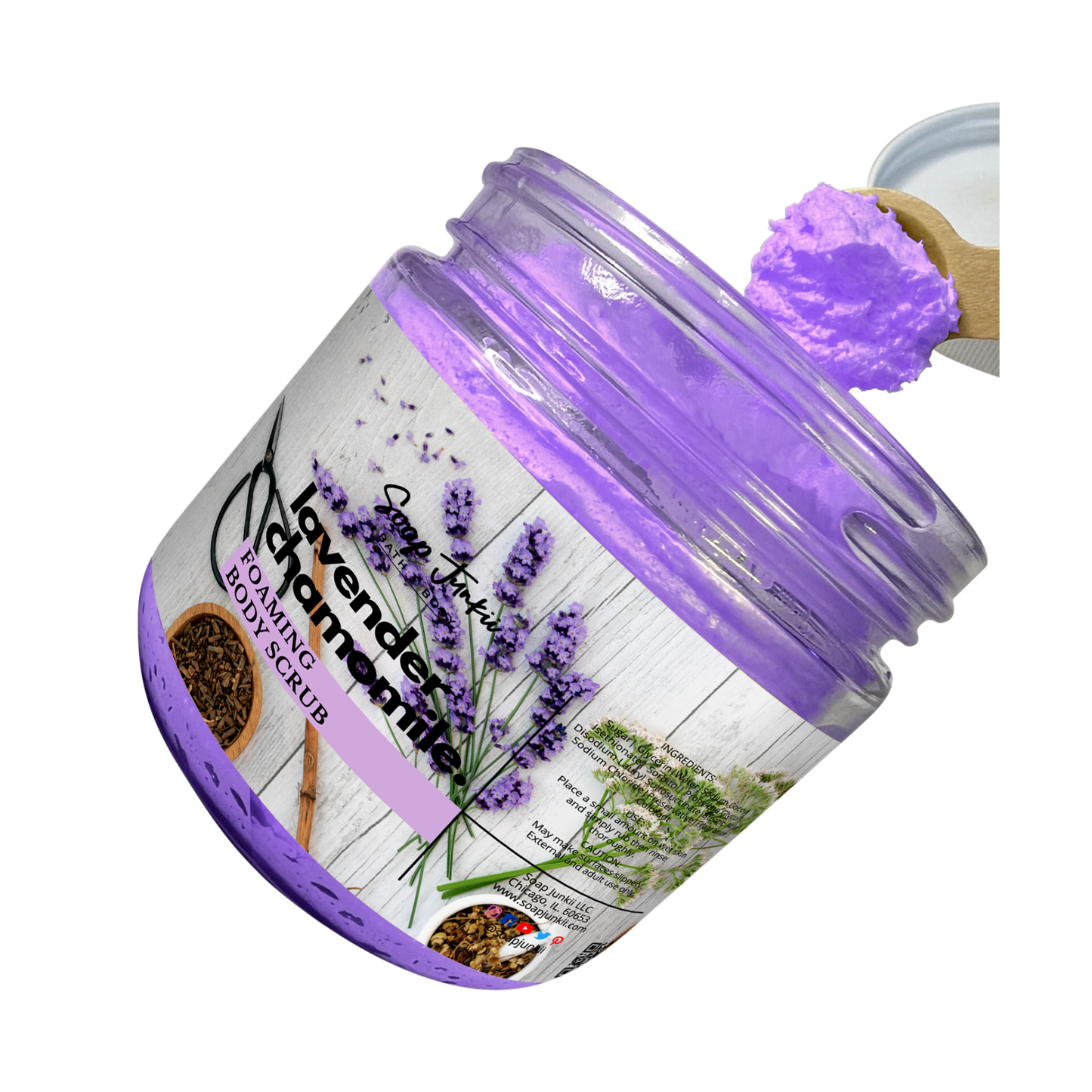 Lavender Chamomile Whipped Body Scrub