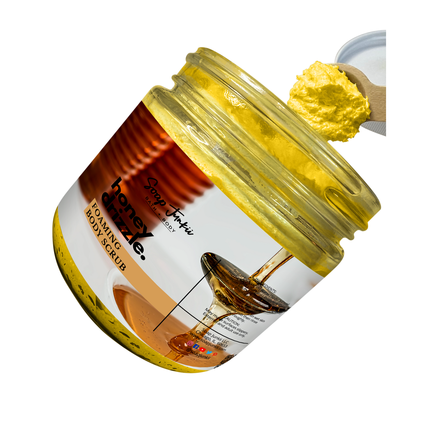 Honey Drizzle Whipped Body Scrub