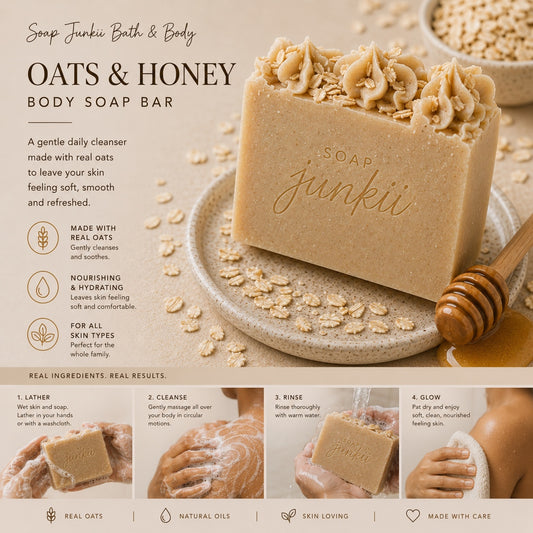 Oats & Honey Soap