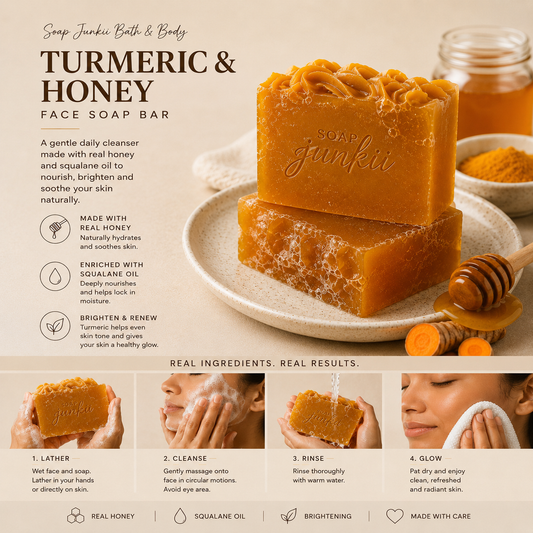 Turmeric + Honey Face Bar