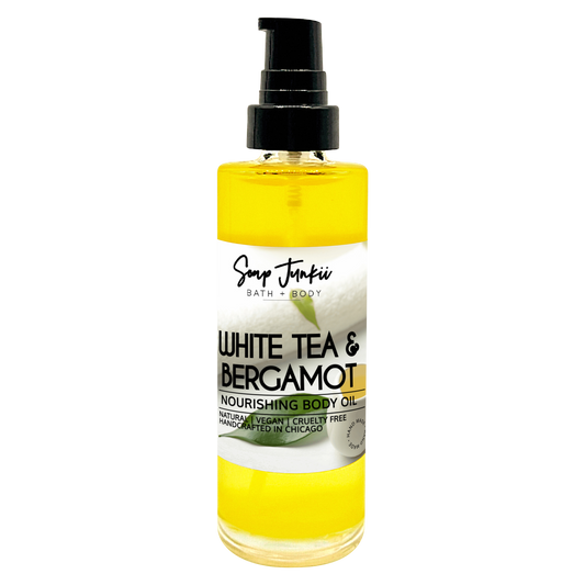 White Tea & Bergamot Body Oil